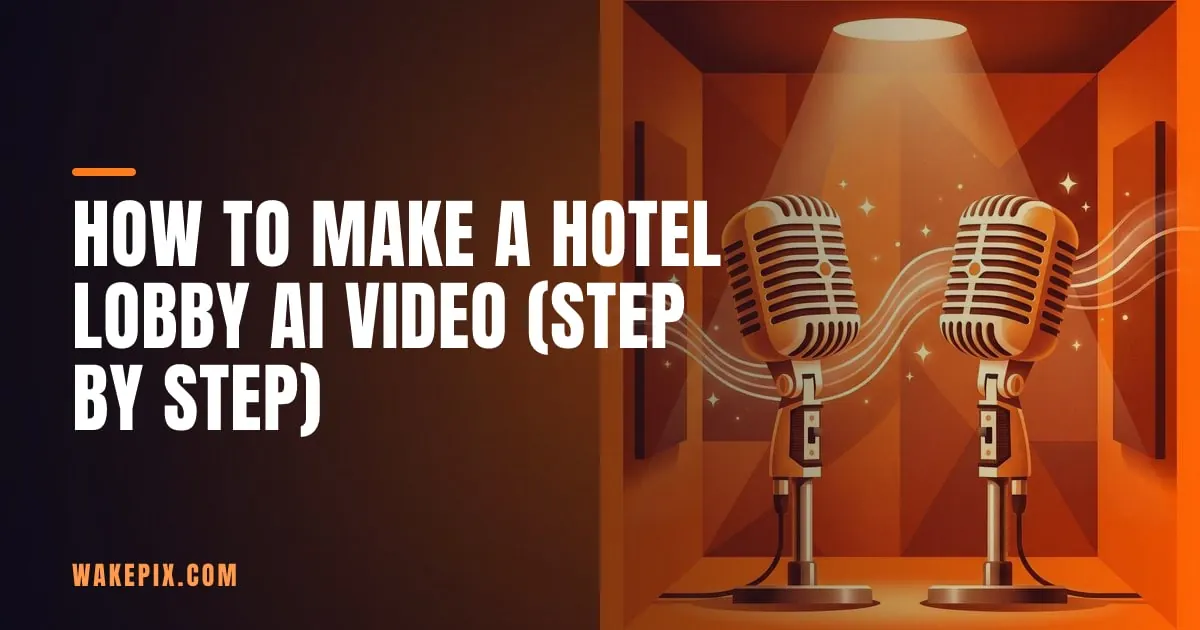 How to Make a Hotel Lobby AI Video (Step by Step)