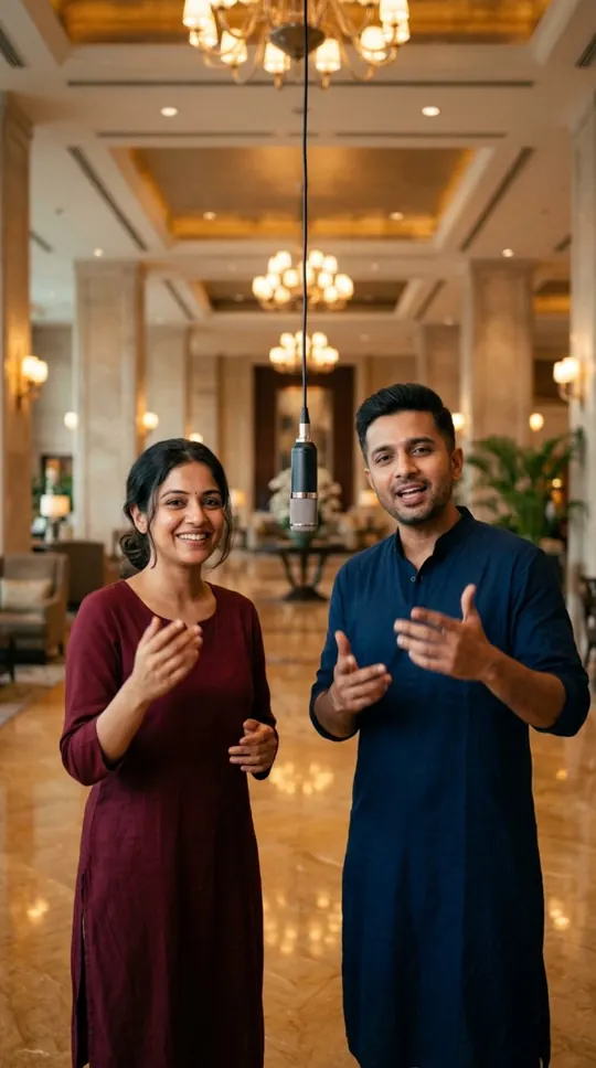 A couple sending Diwali…